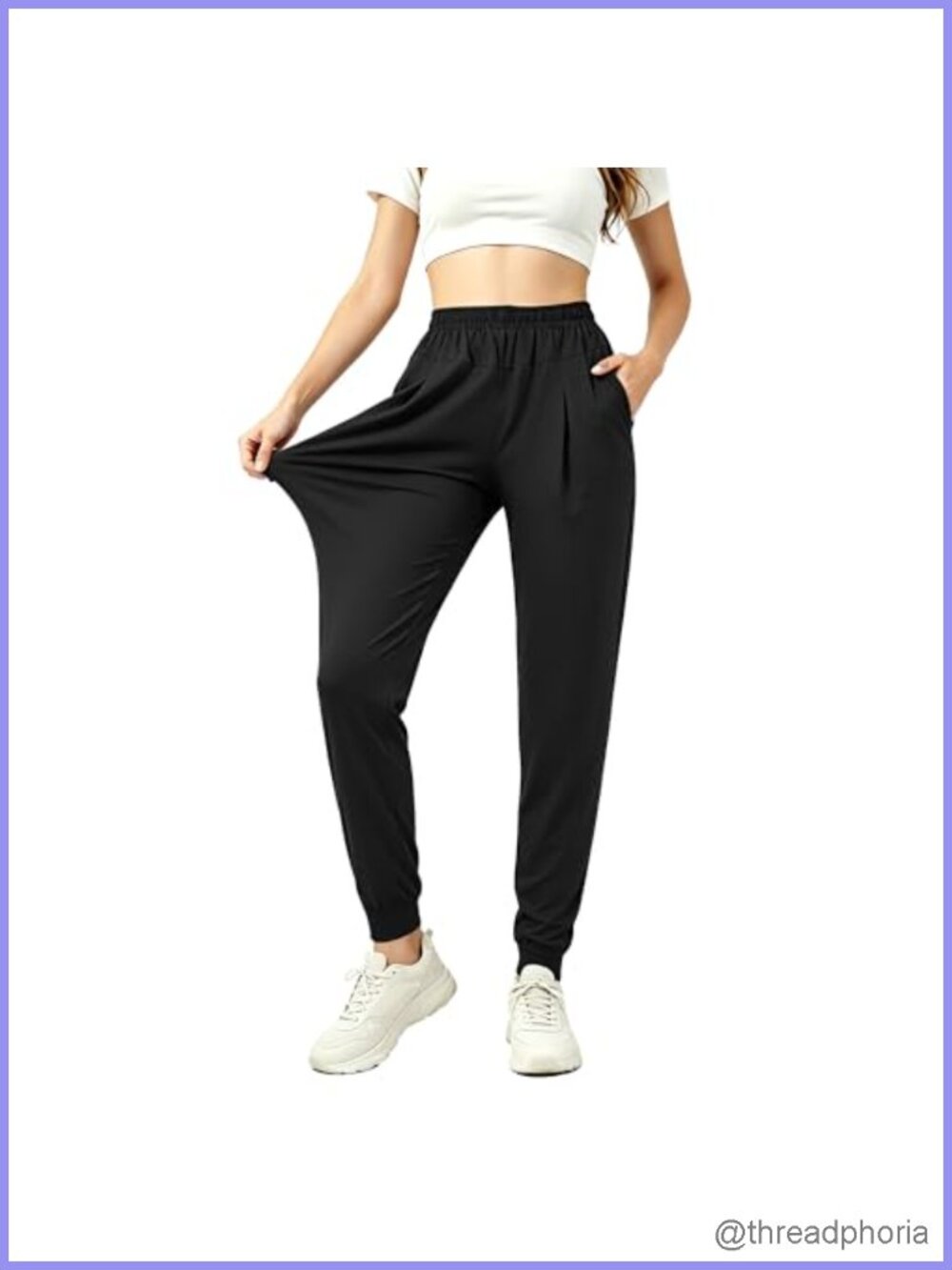 Loose Fit Joggers with Pockets Lightweight Tapered Athletic Sweatpants